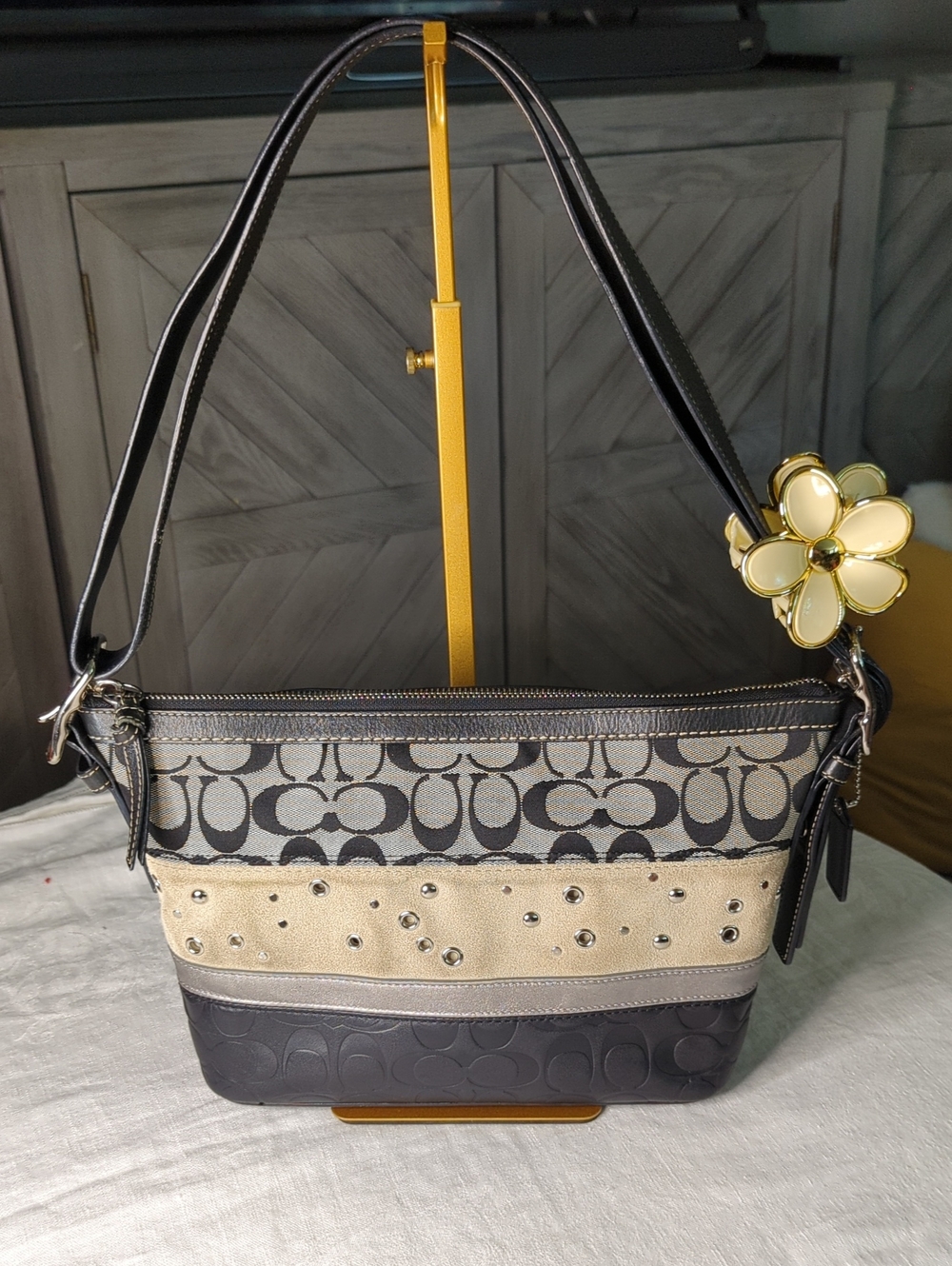 Coach East West Duffle Shoulder Bag